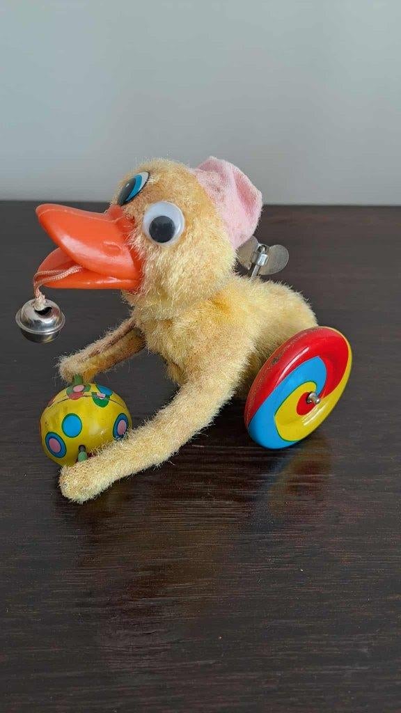 jouet ancien petit canard mecanique, Antiquités & Art, Enlèvement ou Envoi