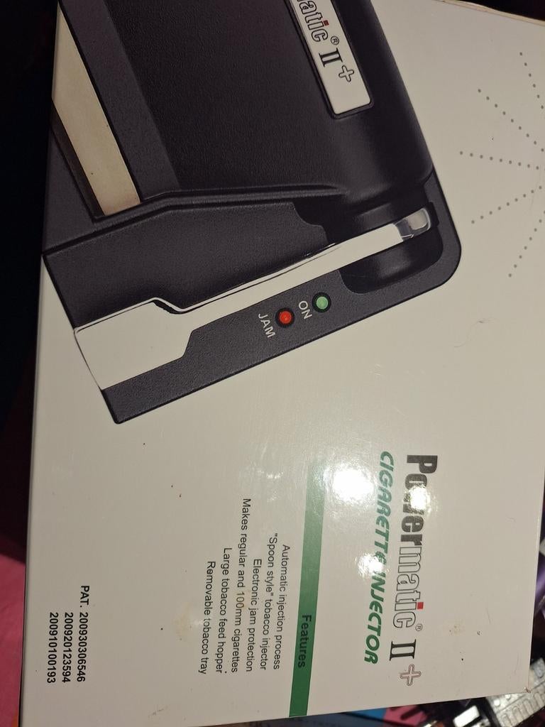 Powermatic  rolmachine., Ophalen