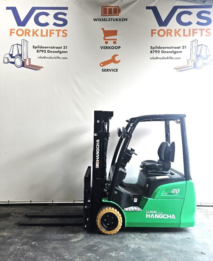 NIEUW! Lithium heftruck: 2.0t HANGCHA + garantie, Ophalen, Hangcha, Heftruck, 1000 tot 2000 kg