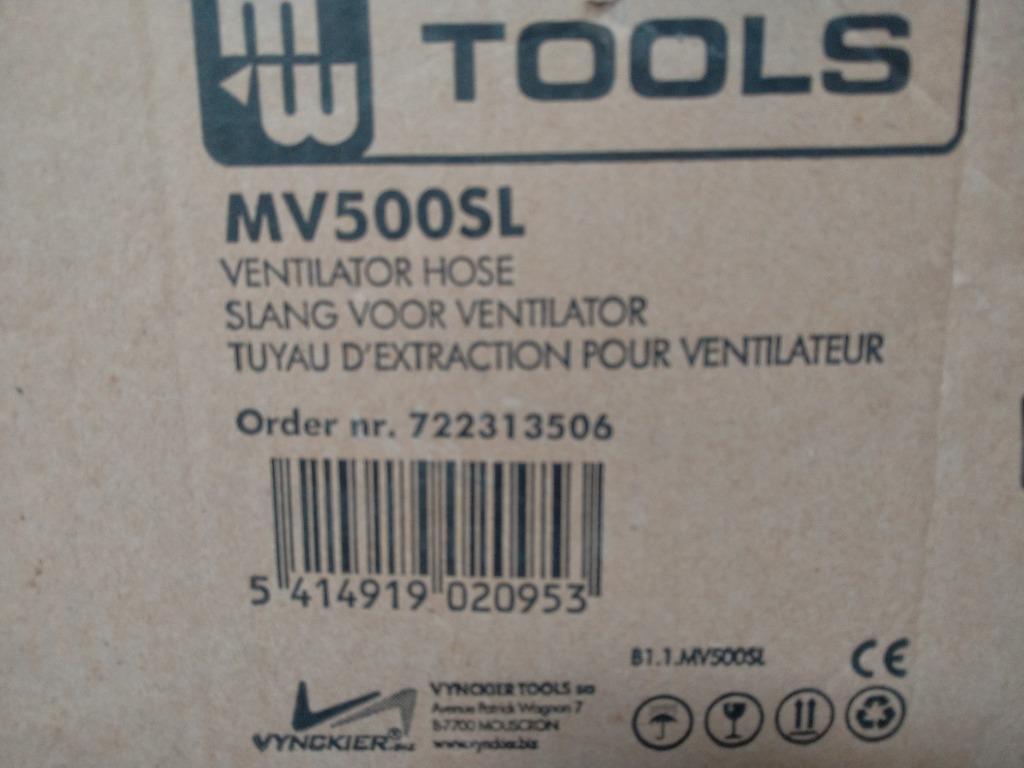 slang voor ventialtor / buis ventilator, Ophalen, Nieuw