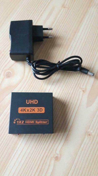 hdmi splitter 1 ingang => 2 uitgangen, Enlèvement ou Envoi, Neuf
