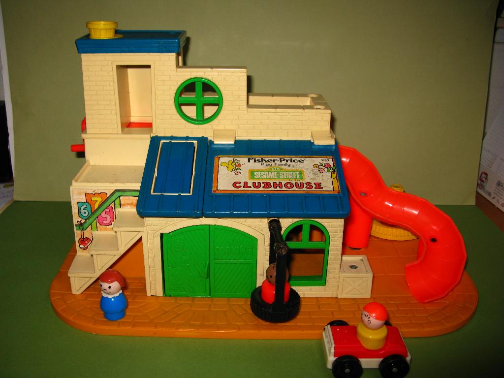 Fisher Price : Sesame street / club house, Kinderen en Baby's, Speelgoed | Fisher-Price, Ophalen of Verzenden, Gebruikt, Speelset