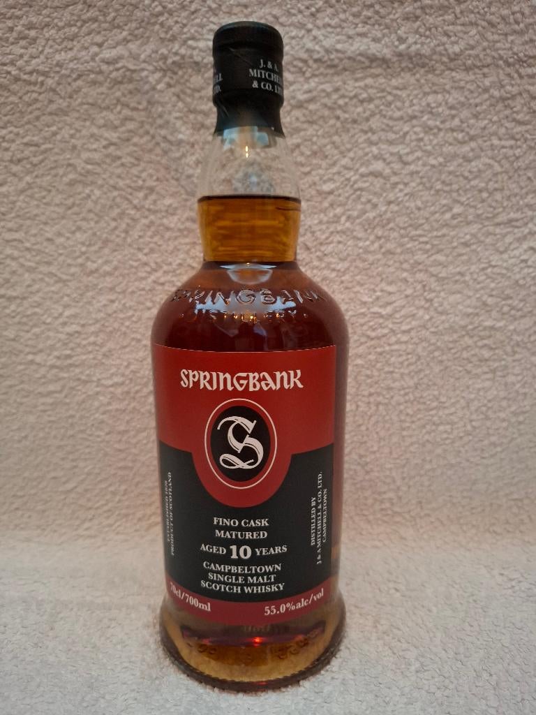 Springbank 10 yo, Amontillado + Fino, Ophalen of Verzenden, Nieuw