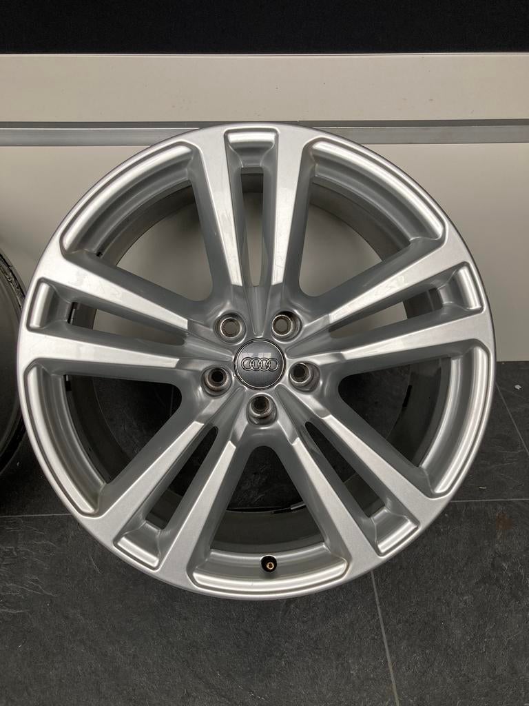 20 inch originele Audi Q7 velgen 5x112 A4 A5 A6 A7 Etron RS4, Ophalen of Verzenden, Zo goed als nieuw