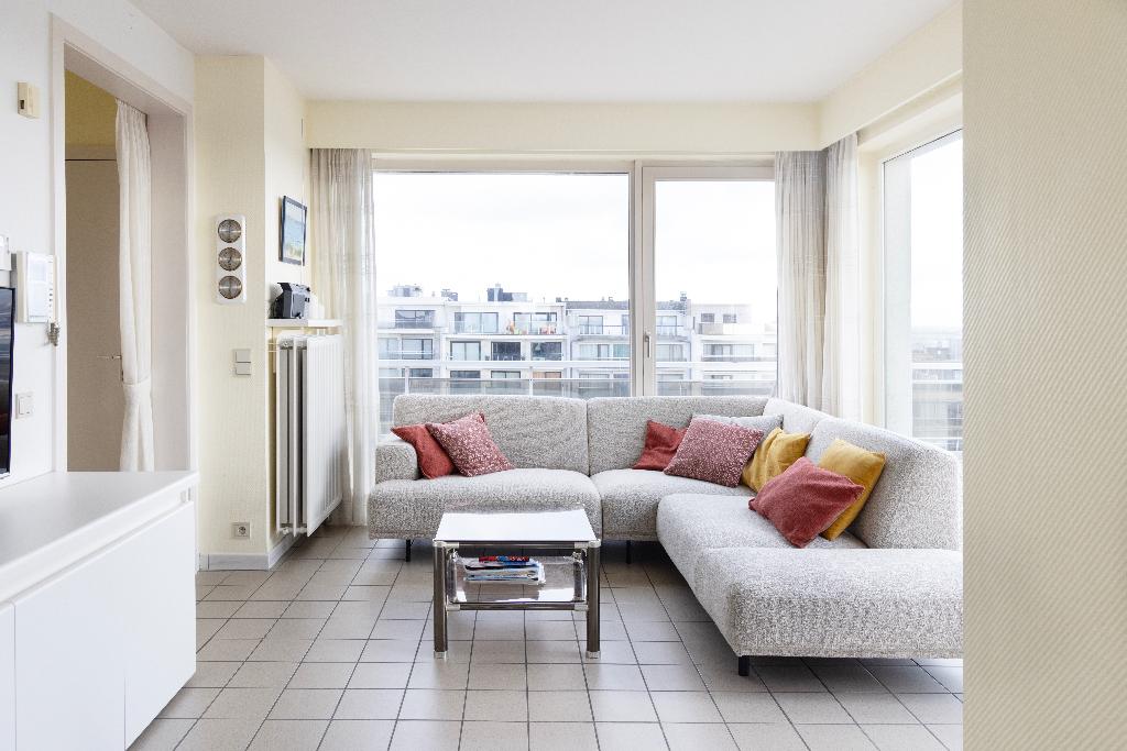 Dakappartement te huur met groot terras in Westende, Vakantie, Internet, Appartement, Aan zee