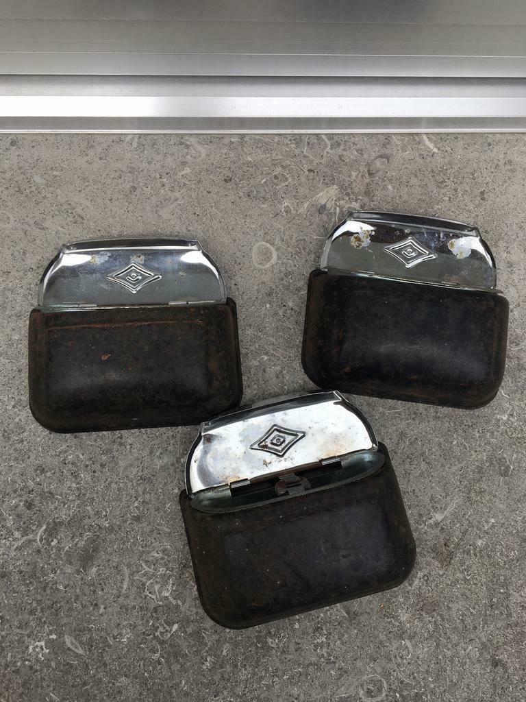 3 asbakken US car, Ophalen of Verzenden, Gebruikt
