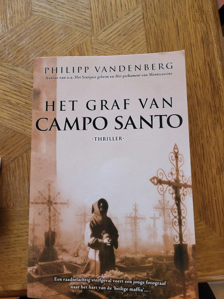 Het graf van Campo Santo Philipp Vandenberg, Boeken, Ophalen of Verzenden, Zo goed als nieuw