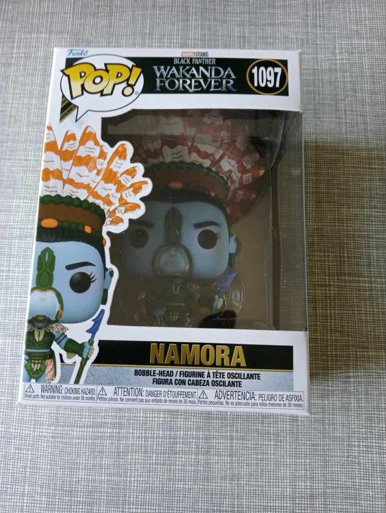 Funko pop Marvel Studios #1097 Black Panther nieuwstaat, Ophalen of Verzenden, Nieuw