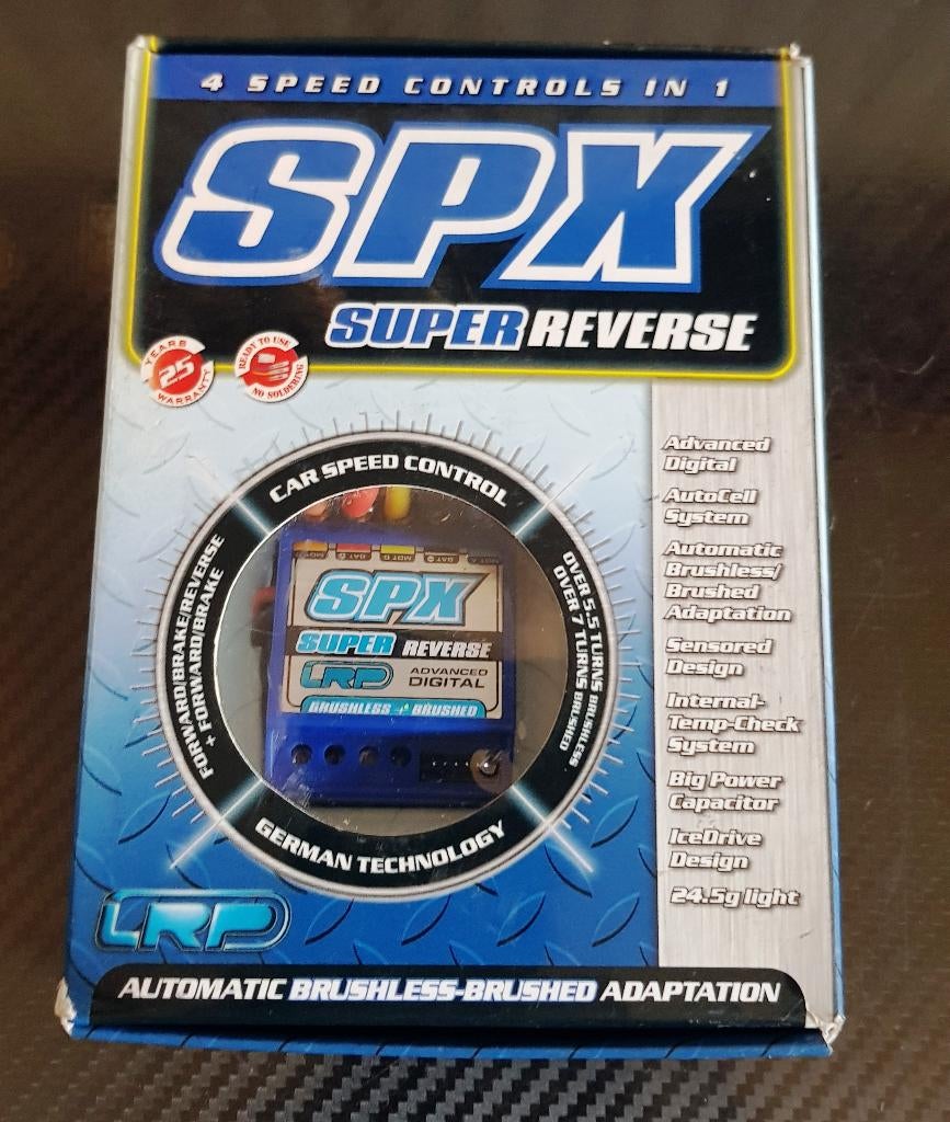 LRP SPX ESC #80400 pour moteurs sans balais/à balais, Échelle 1:10, Comme neuf, Pièce, Électro