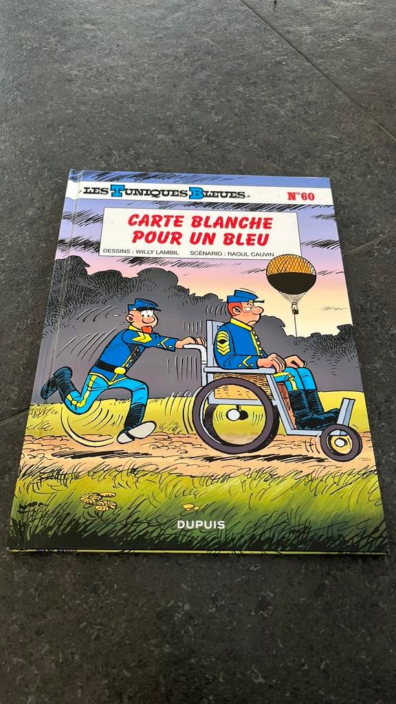 BD Les tuniques bleues n• 60 Carte blanche pour un bleu, Ophalen of Verzenden, Zo goed als nieuw