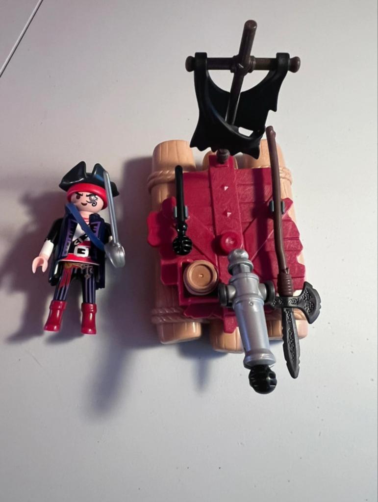 Playmobil Pirates: Pirate Raft 5655, Enlèvement, Utilisé