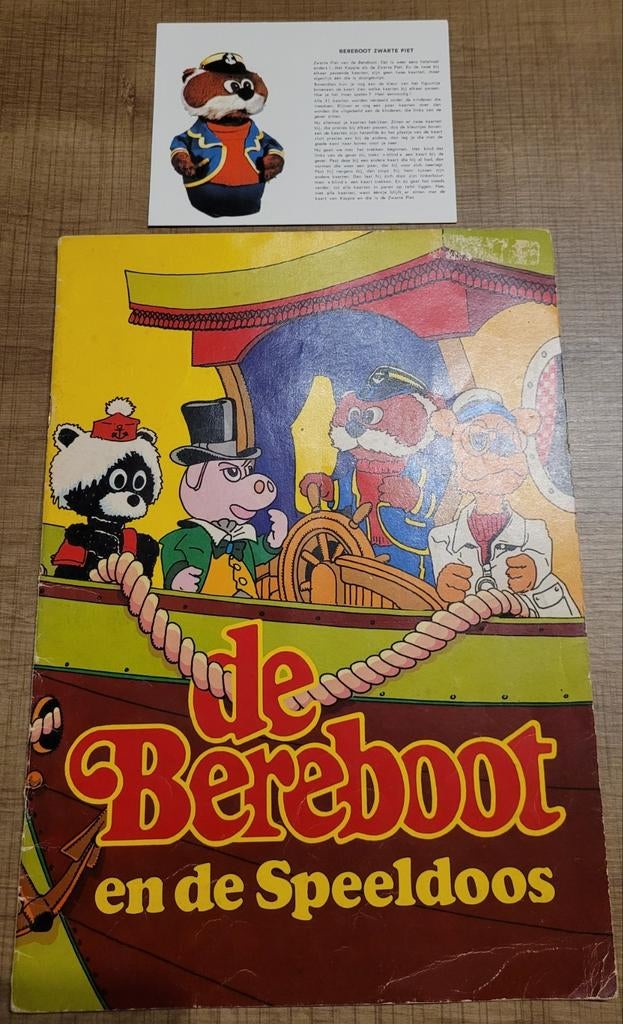 Oud boekje + verzamelkaart: De Bereboot, Verzamelen, Ophalen of Verzenden, Gebruikt, Tv, Foto of Kaart