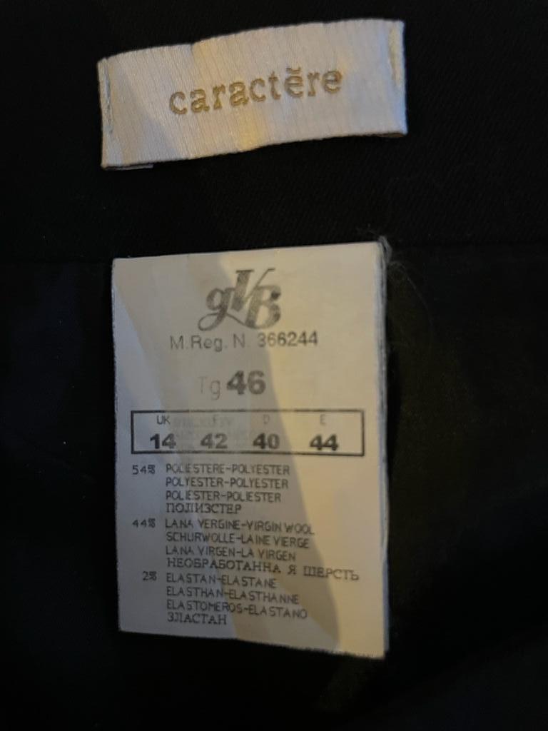Zwarte rok Caractère D40/F42, Kleding | Dames, Ophalen of Verzenden, Zo goed als nieuw