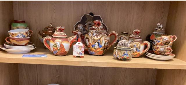Japanse draken thee servies, Ophalen of Verzenden
