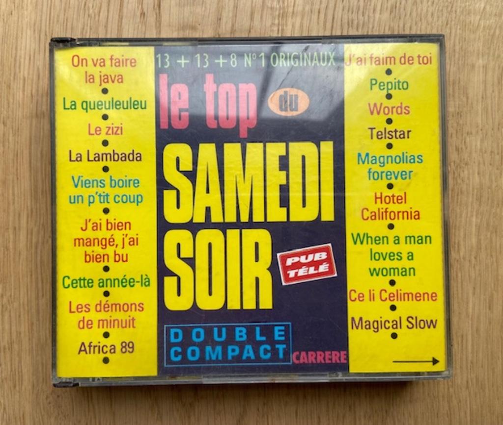 CD Le Top du Samedi Soir Double CD, Ophalen of Verzenden, Zo goed als nieuw