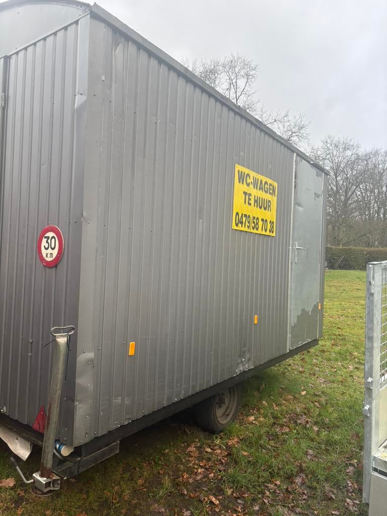 Te koop Toilet wc wagen, Ophalen, Gebruikt