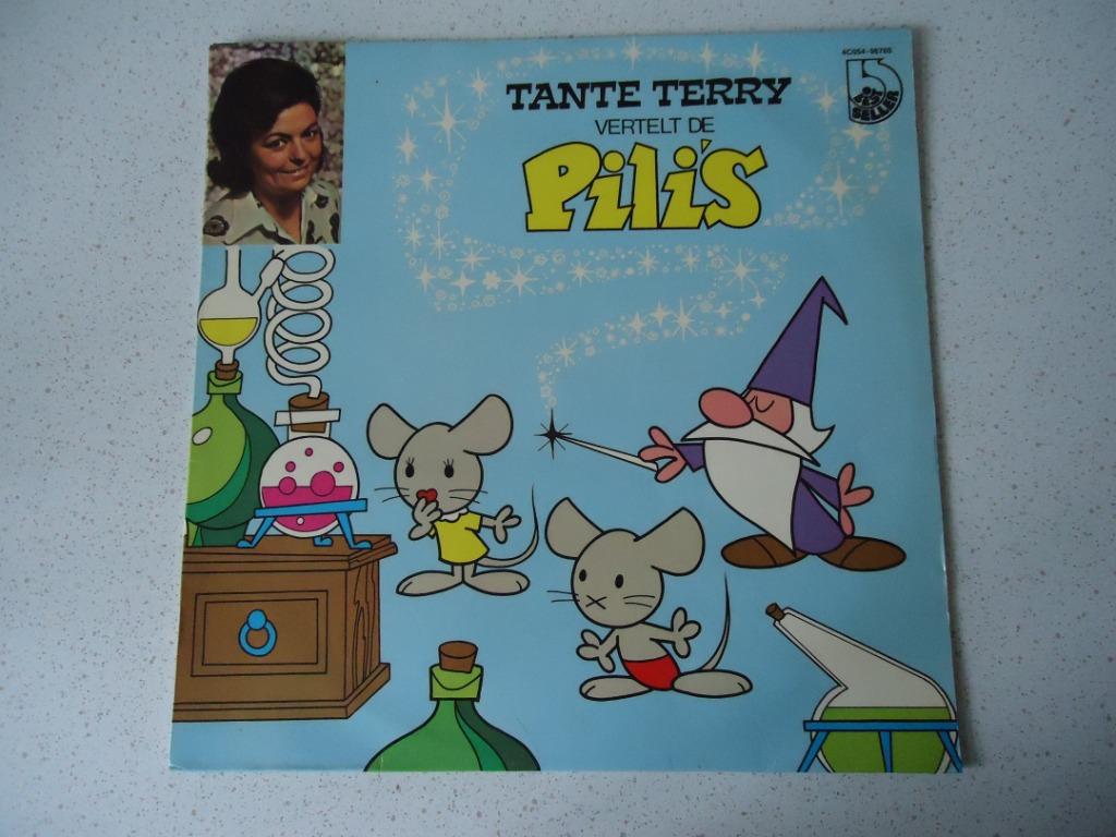 Vintage LP "Tante Terry vertelt de PILIS", Enlèvement ou Envoi, Utilisé, Fable ou Conte (de fées)