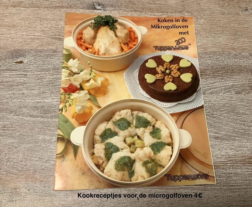 Livre de recettes Tupperware pour micro-ondes, Enlèvement ou Envoi, Neuf
