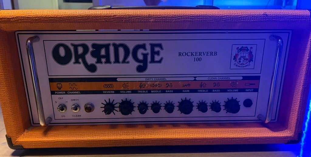 Orange Rockerverb 100 mk1 pour échange/vente, Musique & Instruments, Enlèvement, Utilisé