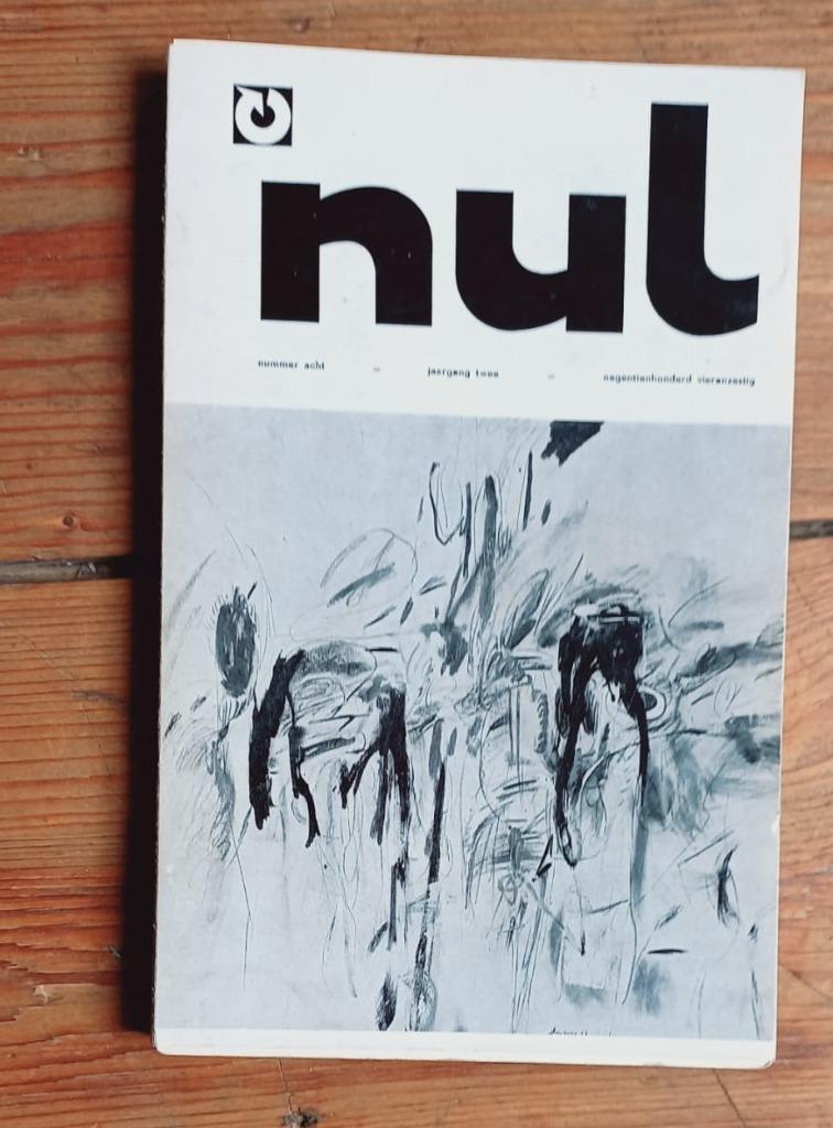 Tijdschrift Nul 8 1964  Freddy De Vree Wies Peleman Witse, Boeken, Ophalen of Verzenden