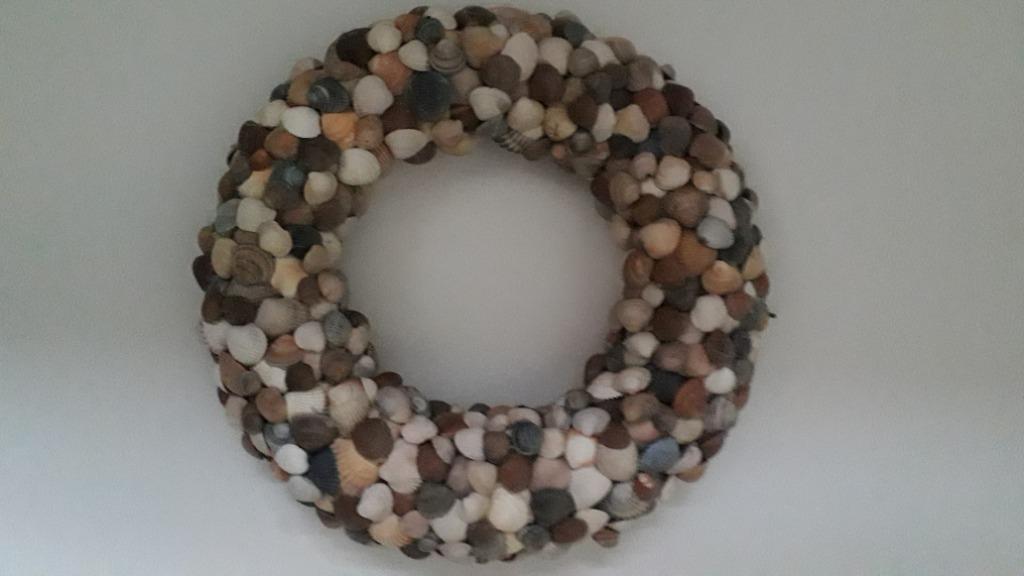 schelpenkrans, Ophalen, Nieuw