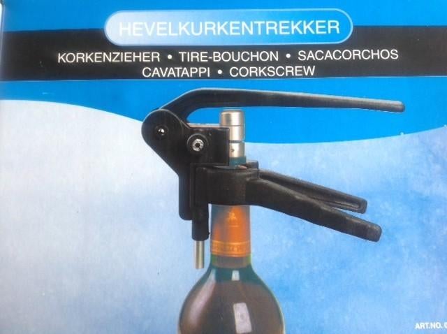 Voor de wijn Hevelkurkentrekker nieuw, Verzamelen, Wijnen, Nieuw, Overige typen, Ophalen of Verzenden