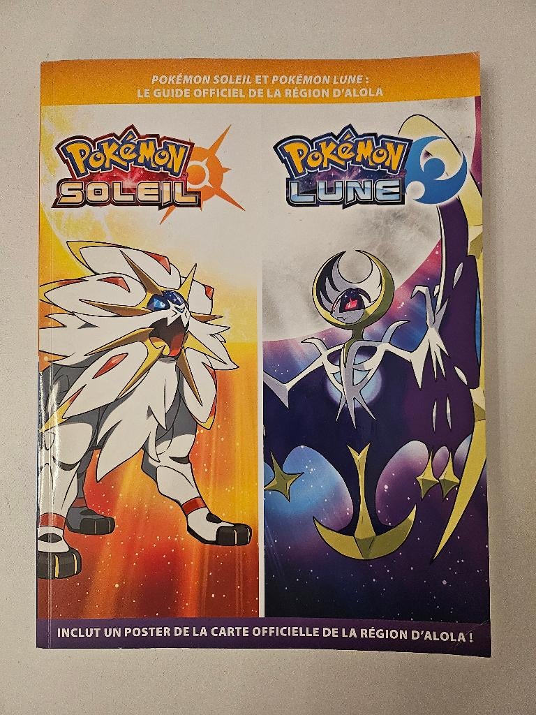 Guide officiel : Pokémon Soleil et Pokémon Lune, Enlèvement ou Envoi, Convient aux enfants, Utilisé, Autres sujets/thèmes