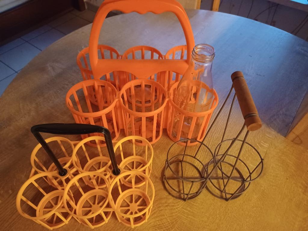 3 flessendragers van verschillende maat, Huis en Inrichting, Ophalen, Gebruikt