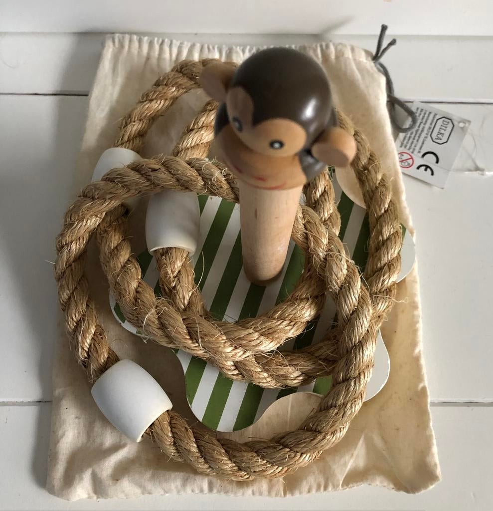 nieuw houten speelgoed ringen gooien Dille & Kamille Dilka, Ophalen of Verzenden, Nieuw, Overige typen