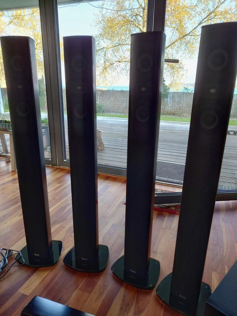 Teufel LT 2 "5.1-Set L", Audio, Tv en Foto, Home Cinema-sets, Ophalen, Zo goed als nieuw