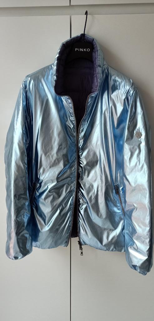 Puffer jacket Blonde No.8, Blauw, Ophalen of Verzenden, Zo goed als nieuw, Maat 38/40 (M)