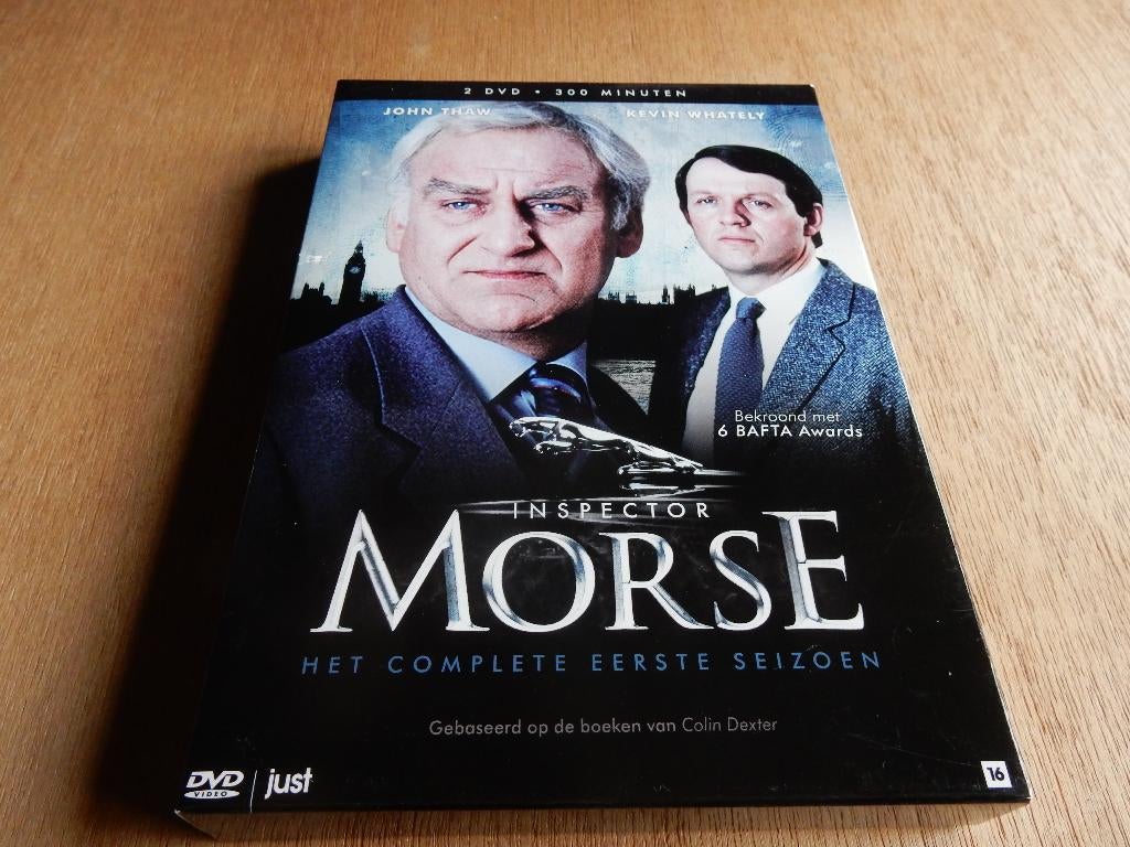 nr.1209- Dvd's inspector morse - €5/seizoen, Vanaf 12 jaar, Ophalen of Verzenden, Thriller