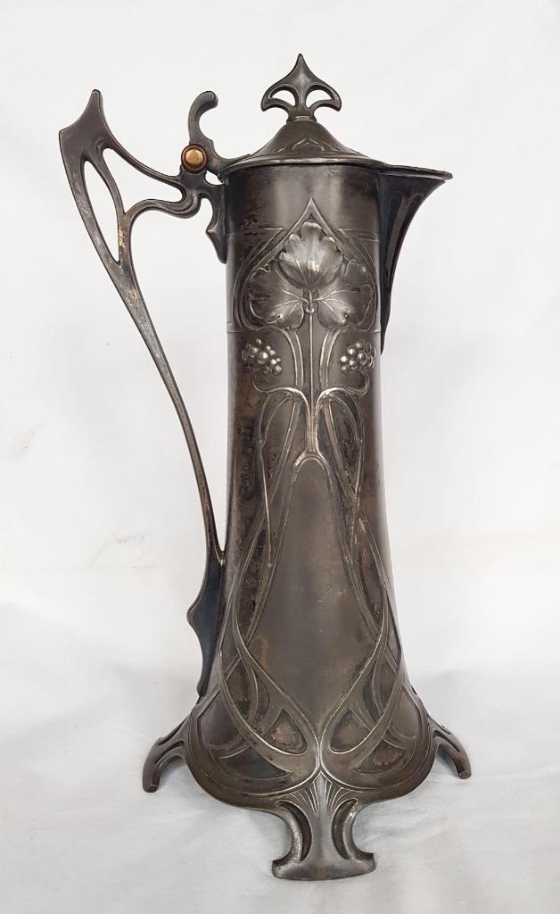 Art Nouveau Kruik -Chocoladekan - WMF., Ophalen of Verzenden