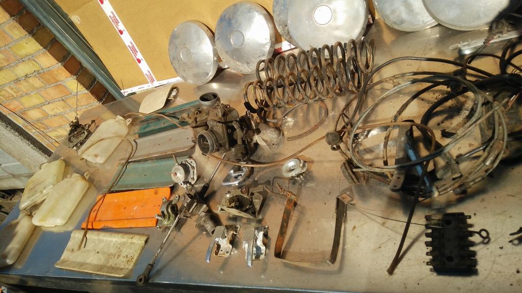 NSU Prinz 1000 diverse onderdelen, Auto-onderdelen, Ophalen of Verzenden, Gebruikt, Oldtimer onderdelen