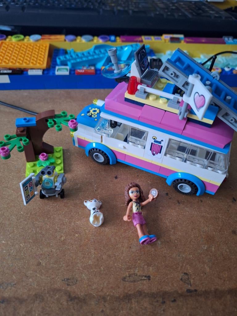 LEGO Olivia's Mission Vehicle 41333, Kinderen en Baby's, Speelgoed | Duplo en Lego, Gebruikt, Lego, Complete set, Ophalen of Verzenden