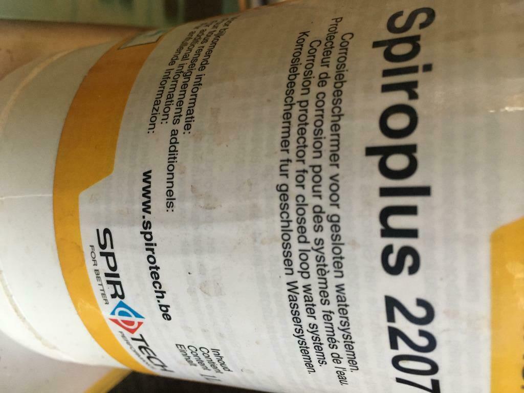 CENTRALE VERWARMING CORROSIE BESCHERMER SPIROPLUS 2207 1L, Doe-het-zelf en Bouw, Verwarming en Radiatoren, Ophalen of Verzenden