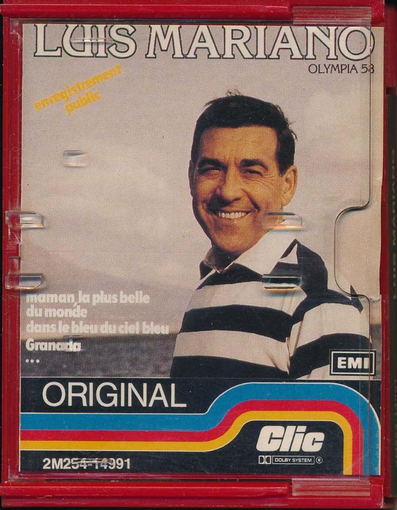 Music cassette:  Olympia 58  + Les plus grandes oprérettes, Cd's en Dvd's, Cassettebandjes, Gebruikt, 2 t/m 25 bandjes, Overige genres
