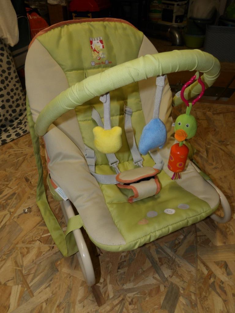 baby sitter Winnie the pooh, Kinderen en Baby's, Wipstoeltjes, Gebruikt, Wipstoel, Overige merken, Met gordel(s) of riempje(s)