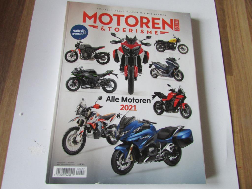 MOTOREN, TOERISME ALLE MOTOREN 2021, Algemeen, Diverse auteurs, Ophalen of Verzenden, Zo goed als nieuw