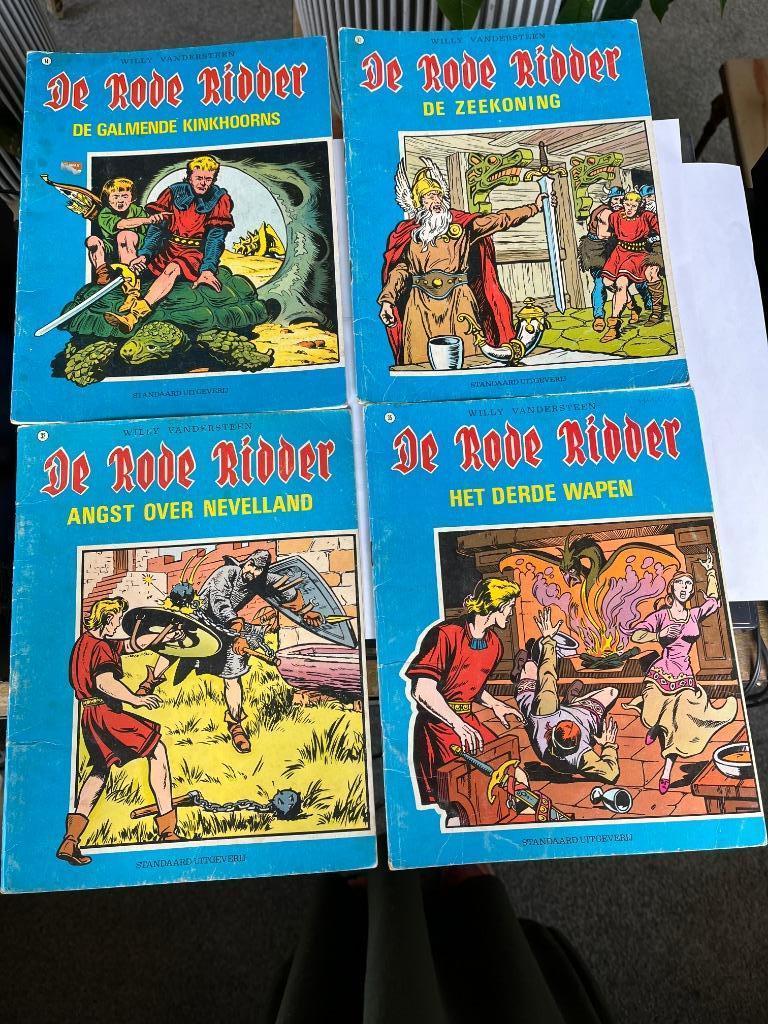 Bandes dessinées « Le Chevalier Rouge », Plusieurs BD, Enlèvement ou Envoi, Willy Vandersteen, Utilisé