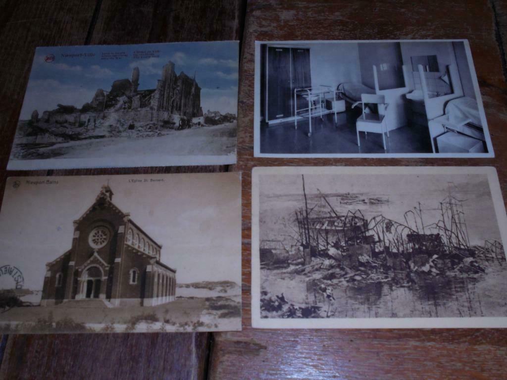 17 postkaarten Nieuwpoort, Enlèvement