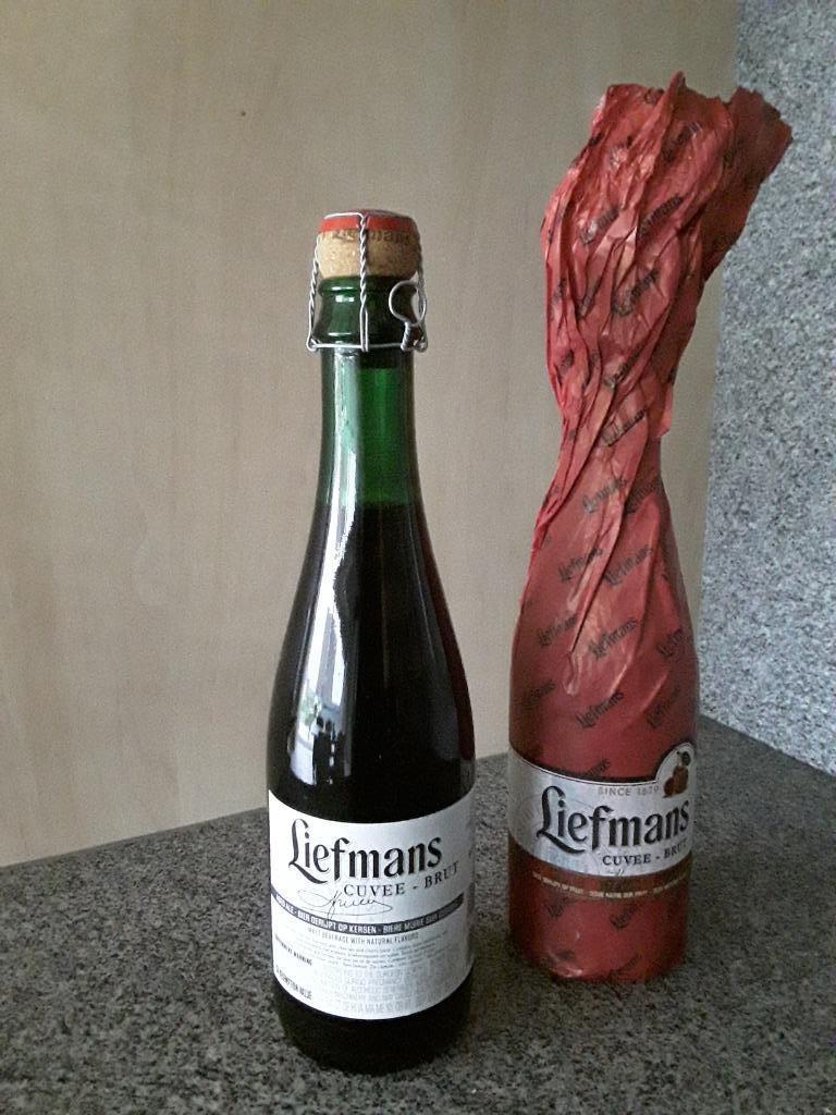 Liefmans cuvee brut 37,5 kriekbier houdbaar tot feb 2021, Verzamelen, Biermerken, Ophalen, Nieuw, Flesje(s)
