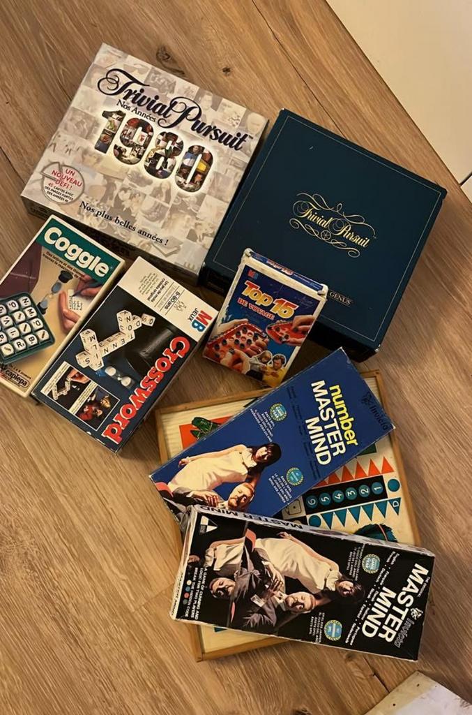 Bordspellen uit de jaren 80, Ophalen, Gebruikt