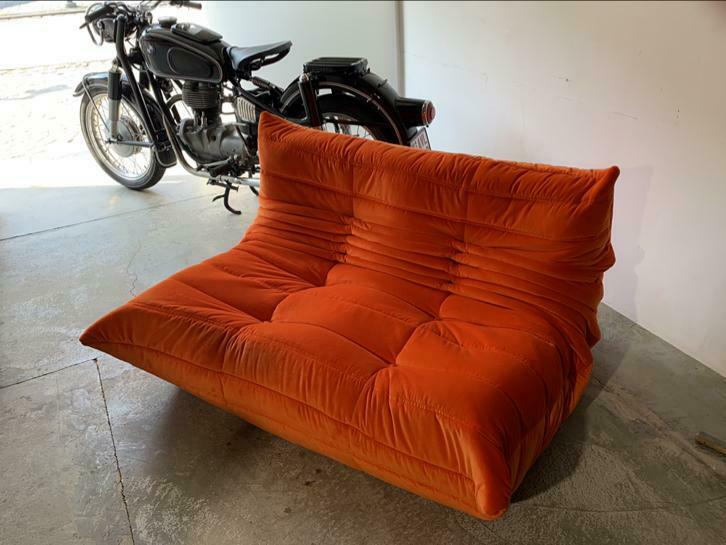 Togo Roset Line Sofa op aanvraag, Huis en Inrichting, Ophalen, Zo goed als nieuw, Leer