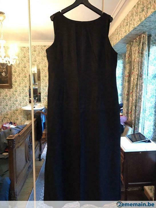 Robe noire soirée, Gedragen, Maat 46/48 (XL) of groter, Zwart