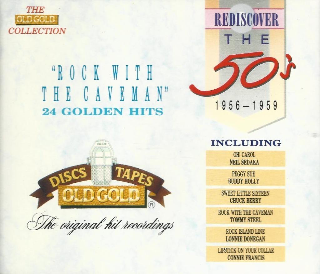 2CD-BOX * ROCK WITH THE CAVEMAN - REDISCOVER THE 50's, CD & DVD, CD | Pop, Comme neuf, Enlèvement ou Envoi