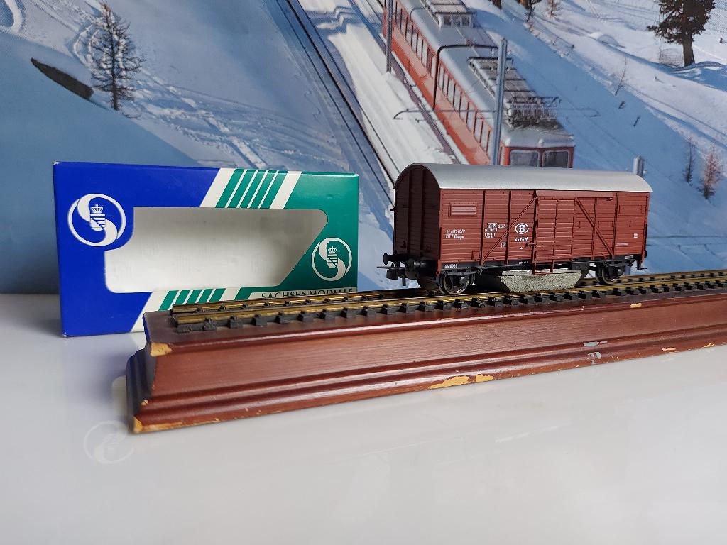 Sachsen-Modelle Kuiswagen "BRUGGE", Overige merken, Gelijkstroom, Wagon, Ophalen of Verzenden
