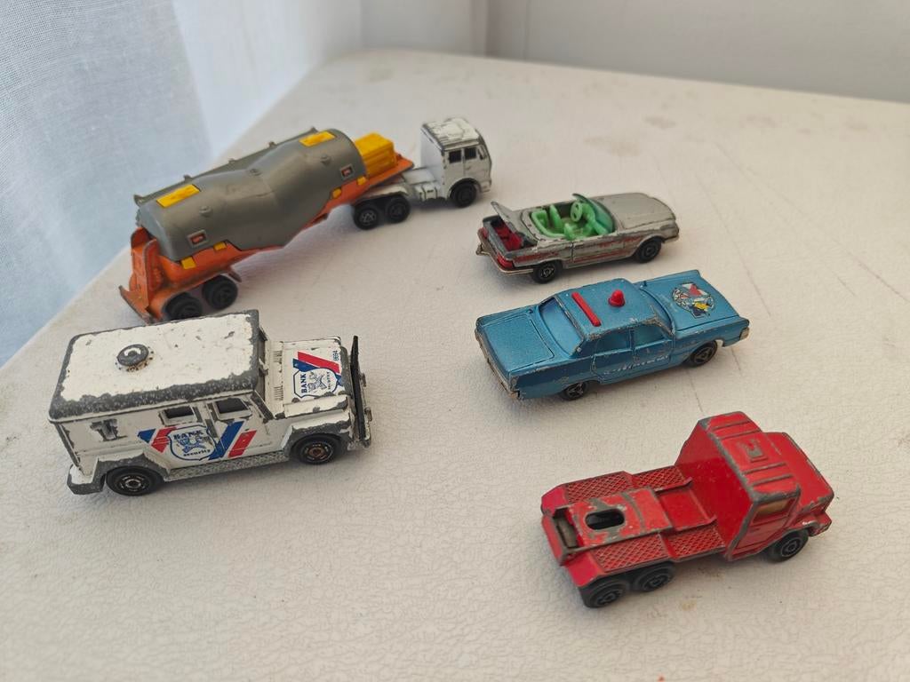 Vintage Majorette autootjes lot, Enlèvement