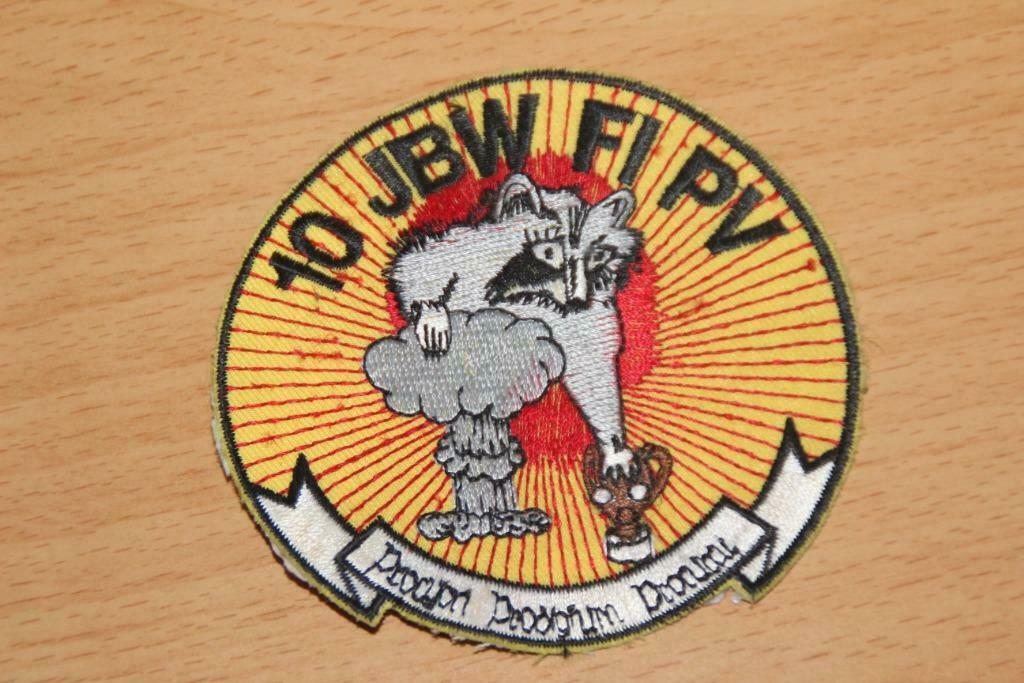 ABL Patch " 10 JBW FL-PV" (Jachtbommenswerpers), Envoi, Armée de l'air, Emblème ou Badge