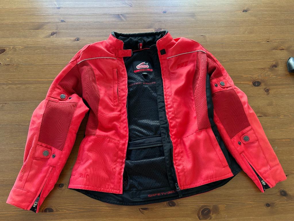 Zomerjas moto motorjas zomer Hein Gericke AIR dames rood 38, Femmes, Enlèvement, Hein Gericke, Manteau | tissu